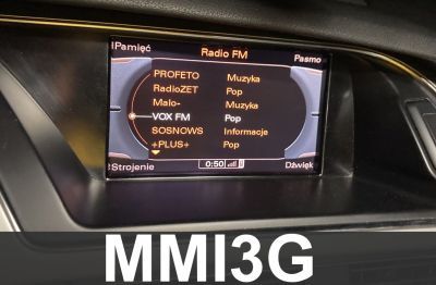 Audi Q7 eredeti MMI3G egységgel
