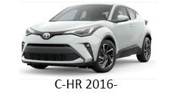 Pornire motor din telefon/pager Toyota C-HR 2016- alarma Pandora