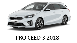 Pornire motor din telefon/pager Kia Pro Cee'd gen 3 2018- alarma Pandora