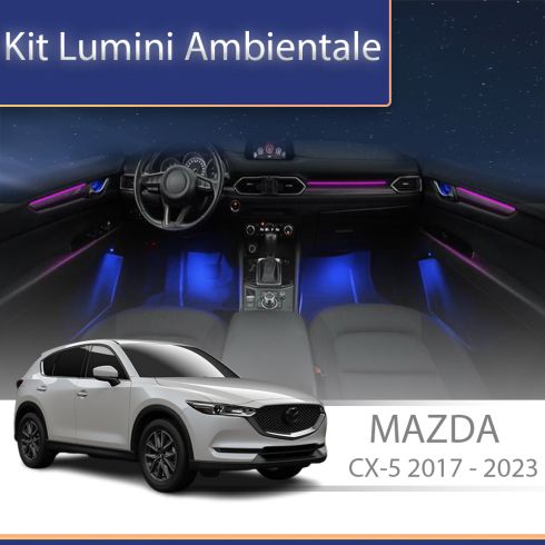 Lumini ambientale Mazda CX-5 2017-2023 dedicat set complet control telefon sau sistem original