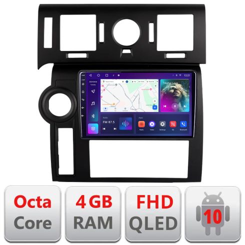 Navigatie dedicata Edonav Hummer H2 2002-2008  Android radio gps internet quad core 2+32 carplay android auto KIT-hummer2002+EDT-E309v3