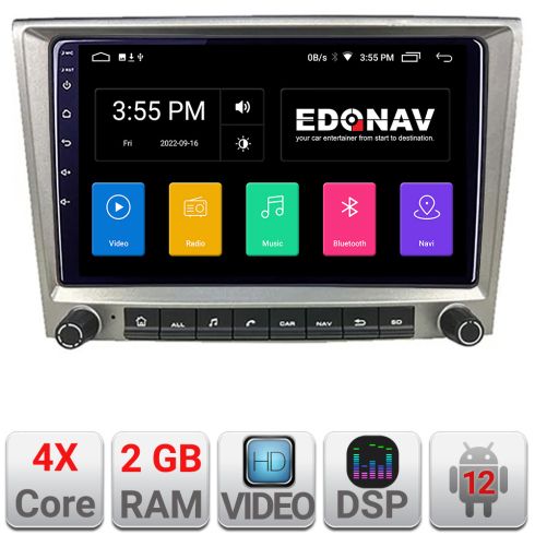 Navigáció Porsche 911 997 Boxter Cayman Android rádió gps internet 2+32 Kit-911+EDT-E209
