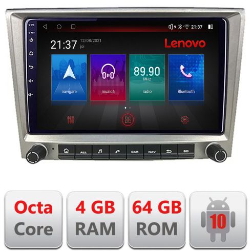 Navigáció Porsche 911 997 Boxter Cayman Lenovo Android rádió gps internet Octa Core 8+128 LTE