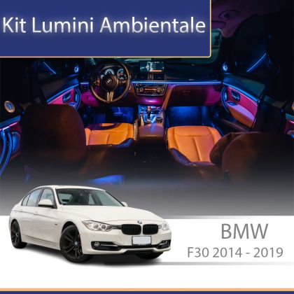 Lumini ambientale  BMW Seria 3 (F30) 2014-2019 set complet control telefon sau sistem original