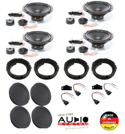 Difuzoare auto Audi A1 Q2 Q3 dedicate usi fata si spate Audio System 480 W max