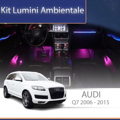 Lumini ambientale Audi  Q7 2006-2015 set complet control telefon sau sistem original