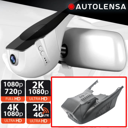 Cameră DVR Mercedes-Benz  E klass decapotabil, cameră față 1080p Autolensa, Model 24/7  Negru MB-26