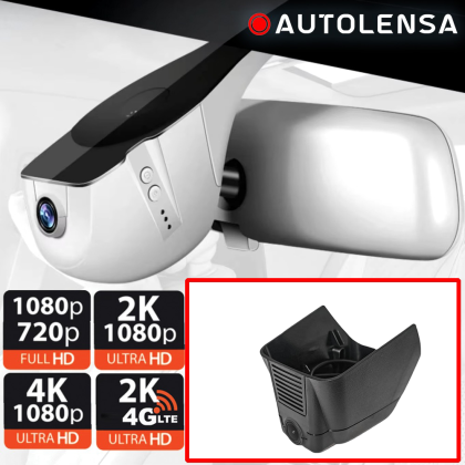 Cameră DVR Jaguar Jaguar E-Pace, cameră față 1080p Autolensa, Model 24/7  Negru ELH07