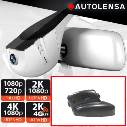 Land Rover Range Rover Sport 2016-19 DVR kamera, 1080p Autolensa első kamera, 24/7 modell fekete ELH05