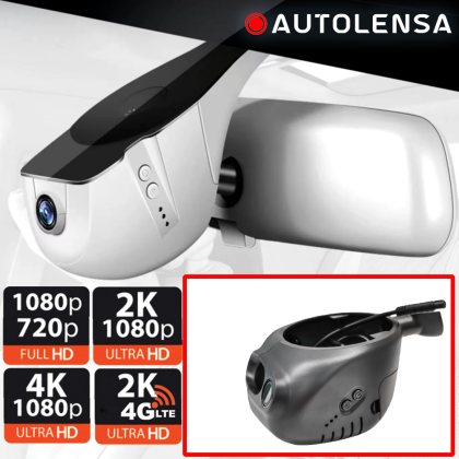 Cameră DVR MINI COOPER/HIGHLANDER CABRIO 2021, cameră față 1080p Autolensa, Model 24/7  Negru BMW23