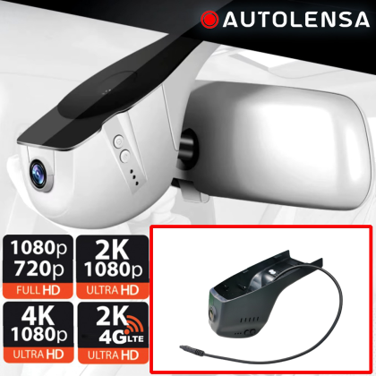 Cameră DVR BMW X5/X6 19-22 low/MID, cameră față 1080p Autolensa, Model 24/7  Negru BMW17