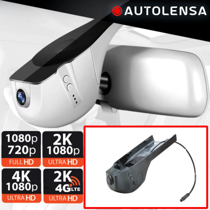 Cameră DVR BMW Seria 1 F20 low, cameră față 1080p Autolensa, Model 24/7  Negru BMW01