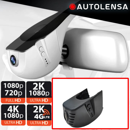 Cameră DVR Audi A3 A4 A5 2015-2016, cameră față-spate 1080p-720p Autolensa, 24/7 Gri AD07