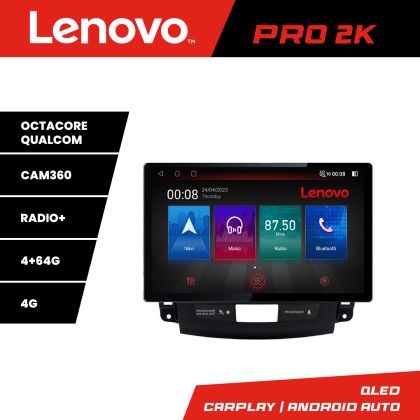 Navigáció Mitsubishi Outlander 2010 K-056 Lenovo PRO 4+64 13 hüvelykes 2K android 4G DSP gps internet Q