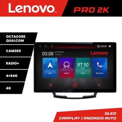 Navigáció Ssangyong Korando 2011- 2013 K-159 Lenovo PRO 4+64 13 hüvelykes 2K android 4G DSP gps internet
