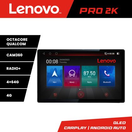 Navigáció Peugeot 308 2013-2018 K-308 Lenovo PRO 4+64 13 hüvelykes 2K android 4G DSP gps internet