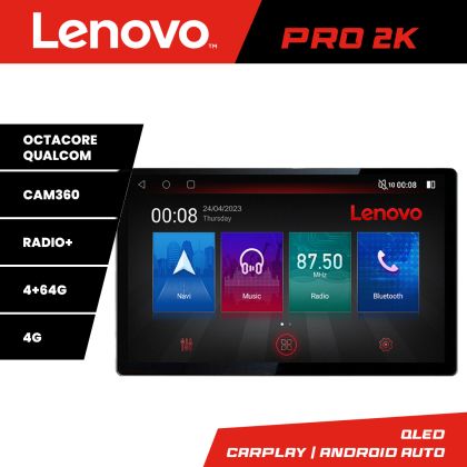 Navigáció Citroen Berlingo 2019- K-berlingo18 Lenovo PRO 4+64 13 hüvelykes 2K android 4G DSP gps internet