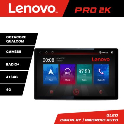 Navigáció Fiat BRAVO 2007-2014 K-BRAVO Lenovo PRO 4+64 13 hüvelykes 2K android 4G DSP gps internet