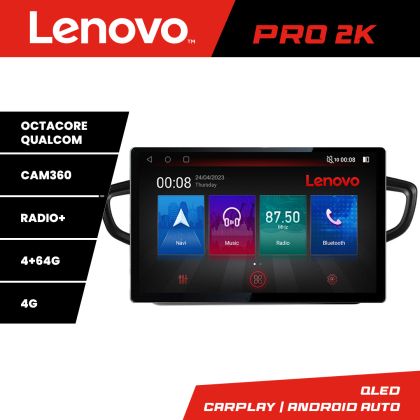 Navigáció Hyundai Ioniq 2016-2020 Lenovo PRO 4+64 13 hüvelykes 2K android 4G DSP gps internet KIT-ioniq