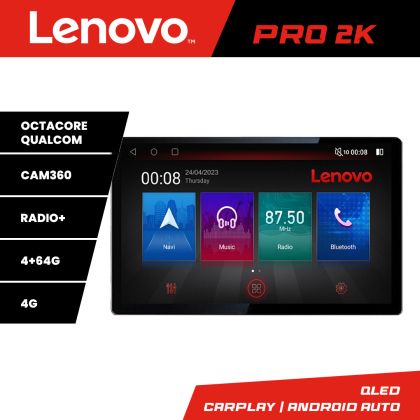 Navigáció Opel Movano Renault Master 2020- Lenovo PRO 4+64 13 hüvelykes 2K android 4G DSP gps internet v2