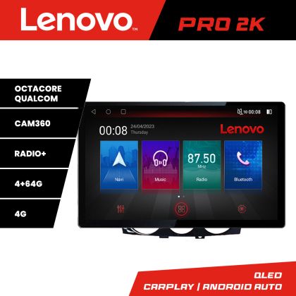 Navigáció Mazda RX8 2008-2011 Lenovo PRO 4+64 13 hüvelykes 2K android 4G DSP gps internet 8Core