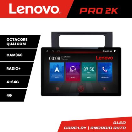 Navigáció VW Touran 2010-2016 K-touran3 Lenovo PRO 4+64 13 hüvelykes 2K android 4G DSP gps internet a