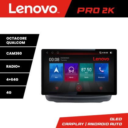 Navigáció Hyundai Genesis K-GENESYS Lenovo PRO 4+64 13 hüvelykes 2K android 4G DSP gps internet