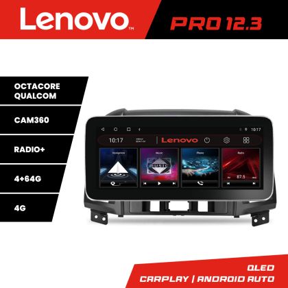 Navigáció Hyundai Santa Fe 2007-2012 K-008 Lenovo PRO 4+64 12,3 hüvelykes qled android 4G DSP gps internet