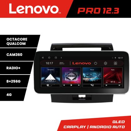 Navigáció TOYOTA Land Cruiser L200 K-381 Lenovo PRO 8+256 12,3 hüvelykes qled android 4G DSP gps internet v1