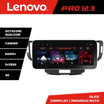 Navigáció Honda Accord 2008-2012 K-8951 Lenovo PRO 8+256 12,3 hüvelykes qled android 4G DSP gps internet a