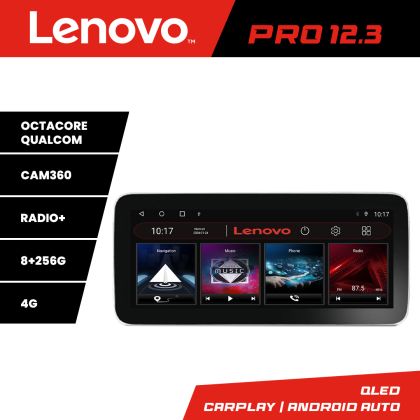 Navigáció Hyundai H350 2016- Lenovo PRO 8+256 12,3 hüvelykes qled android 4G DSP gps internet 8Core
