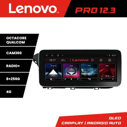 Navigáció Hyundai I20 2020- K-i20 Lenovo PRO 8+256 12,3 hüvelykes qled android 4G DSP gps internet 8Core