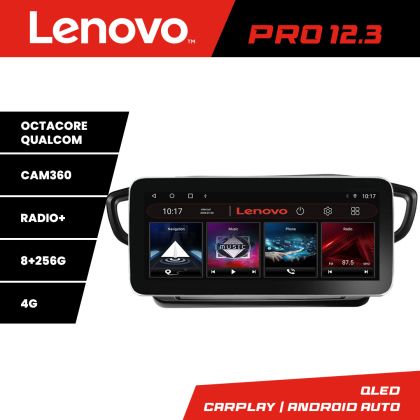 Navigáció Hyundai Ioniq 2016-2020 Lenovo PRO 8+256 12,3 hüvelykes qled android 4G DSP gps internet KIT-ioniq