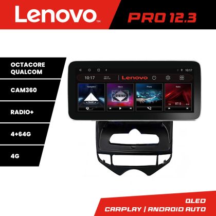 Navigáció Hyundai IX20 2010-2019 Lenovo PRO 4+64 12.3 hüvelykes QLED android 4G DSP gps internet készlet-ix20-automatikus