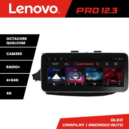 Navigáció Opel Mokka 2016- K-MOKKA2 Lenovo PRO 4+64 12,3 hüvelykes qled android 4G DSP gps internet Co