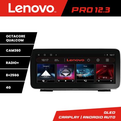 Navigáció Lexus NX 2014-2020 Lenovo PRO 8+256 12,3 hüvelykes qled android 4G DSP gps internet 8Core