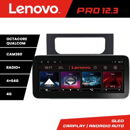 Navigáció VW Touran 2010-2016 K-touran3 Lenovo PRO 4+64 12,3 hüvelykes qled android 4G DSP gps internet a