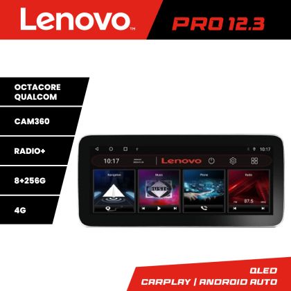 Navigáció Toyota Prius 2015- K-TY50 Lenovo PRO 8+256 12,3 hüvelykes qled android 4G DSP gps internet