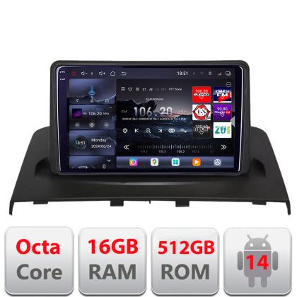 Navigáció Land Rover Freelander 2007-2015 Android rádió gps internet 8 magos QLED 2K 12+256GB 360 Edotec