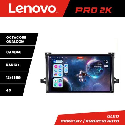 Navigáció Toyota Urbancruiser 2009-2014 Lenovo 8 magos QLED 2K 12+256 360 Android Waze USB Internet Navigáció Youtube Rádió