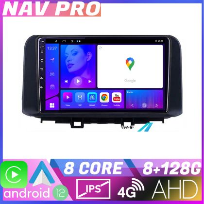 Navigáció Hyundai Kona KIT 1058 EDOTEC-LITE Android képernyő 720P Octa Core 8 128 Carplay