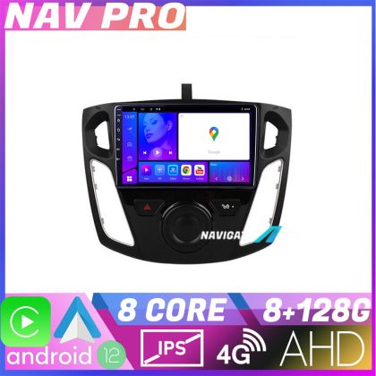 Navigáció Ford Focus 3 KIT 150 EDOTEC-LITE Android képernyő 720P Octa Core 8 128 Carplay