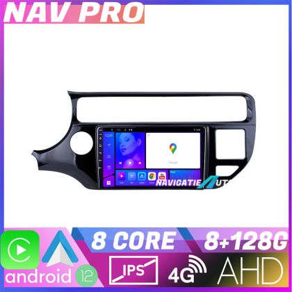 Navigáció Kia Rio KIT 504 EDOTEC-LITE Android képernyő 720P Octa Core 8 128 Carplay