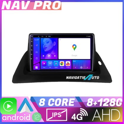 Renault Kangoo EDOTEC-LITE navigáció Android képernyő 720P Octa Core 8 128 Carplay