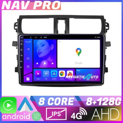 Navigáció Suzuki Celerio 2014 2021 EDOTEC-LITE Android képernyő 720P Octa Core 8 128 Carplay