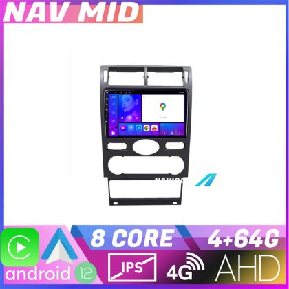 Navigáció Ford Mondeo 2004 2007 között EDOTEC-LITE Android képernyő 720P Octa Core 4 64 Carplay