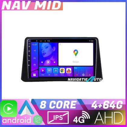 Navigáció Opel Mokka 2012 2016 KIT MOKKA1 EDOTEC-LITE Android képernyő 720P Octa Core 4 64 Carplay