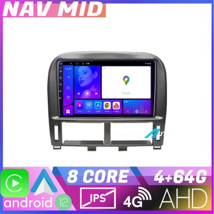 Navigáció Lexus LS 1999 2006 KIT LS 99 EDOTEC-LITE Android képernyő 720P Octa Core 4 64 Carplay