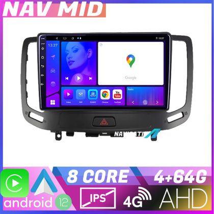 Navigáció Infiniti G35 G37 2006 2013 EDOTEC-LITE Android képernyő 720P Octa Core 4 64 Carplay