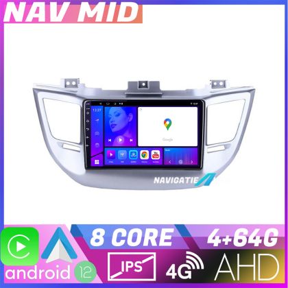 Navigáció Hyundai Tucson KIT 546 EDOTEC-LITE Android képernyő 720P Octa Core 4 64-bit Carplay